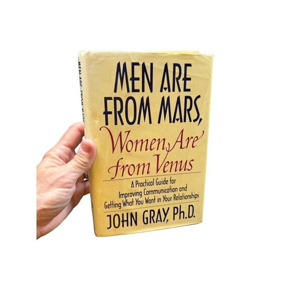 Men Are From Mars Women Are From Venus By John Gray Ph.D. Hardcover Book - Picture 6 of 6